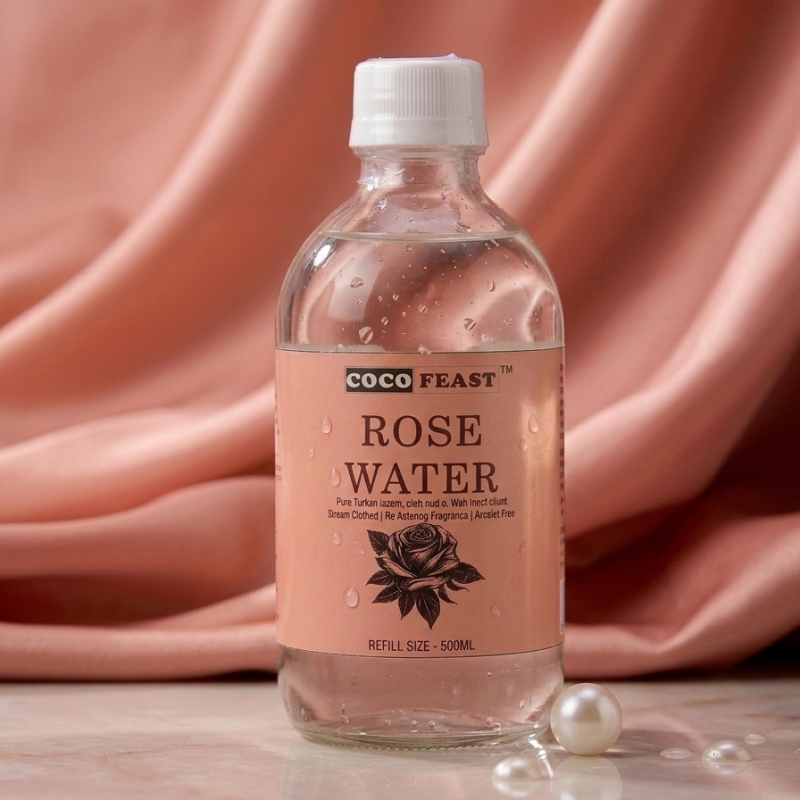 Rose Water (Refill Bottle) 500ml
